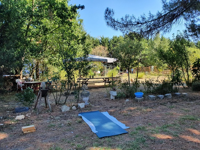 Vue depuis le jardin